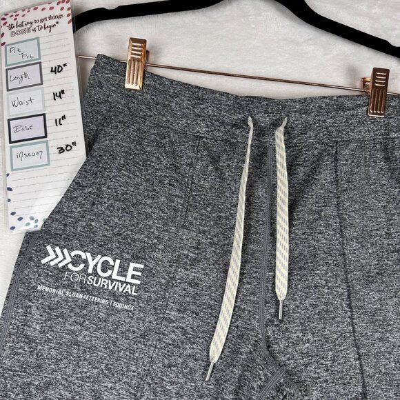 Vuori Halo Wide Leg Flare Pant Heather Small Cycle for Survival Collab Rare Find - Picture 8 of 9